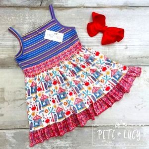 Pete + Lucy Let's Go To The Beach Dress Size 6-12M